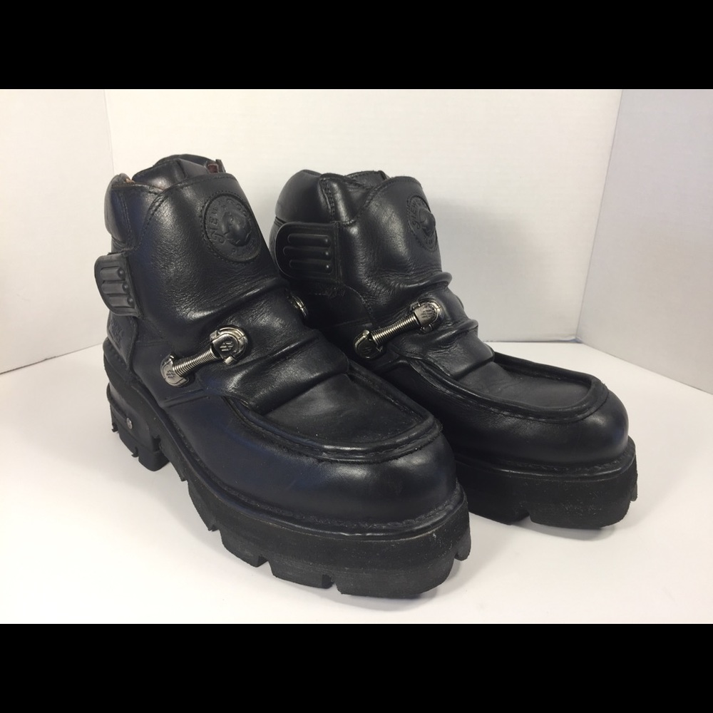 New Rock mens 90’s Boot Gothic / Biker